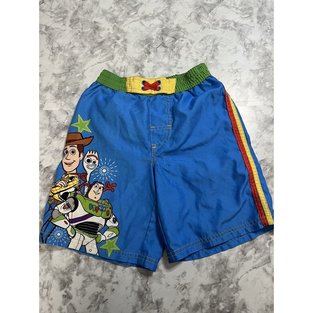 Disney Toy Story Boys Swim Trunks Size 7/8